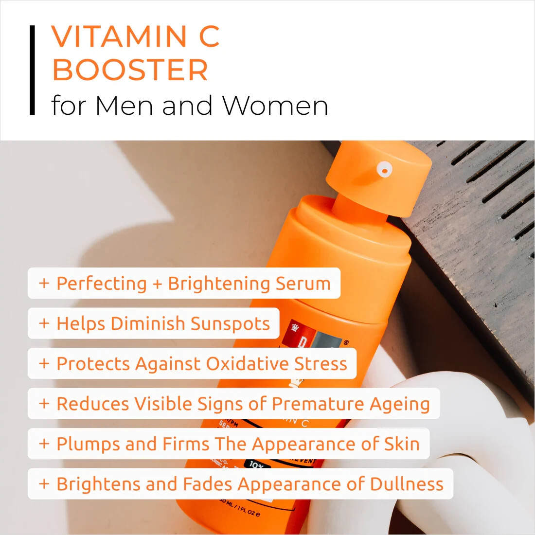 VITAMIN C SAMPLERS – DS LABORATORIES PERFECTING + BRIGHTENING SERUM (2 X 3mL)