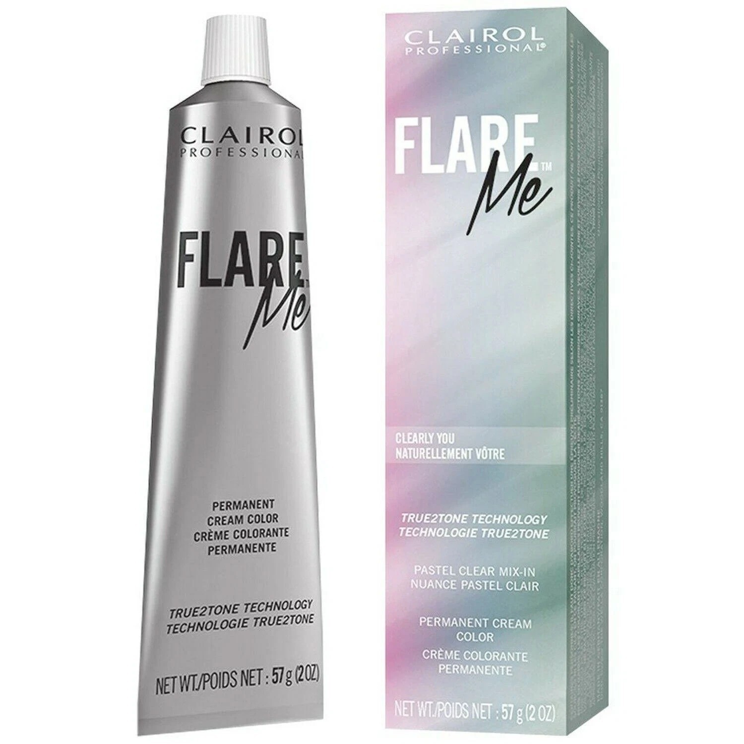 CLAIROL FLARE ME Vivid Permanent Cream Hair Color 2 oz (Pick your color)