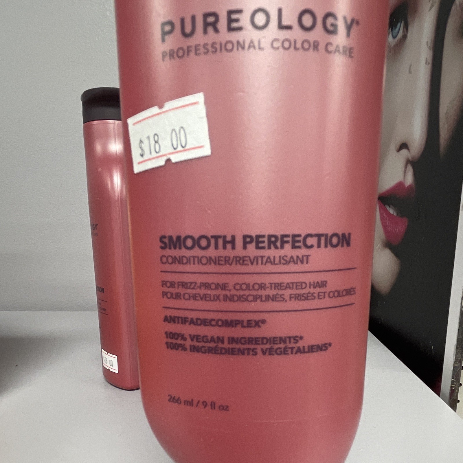 Pureology Smooth Perfection Shampoo Color-Treated Sulfate-Free Vegan 9 fl oz