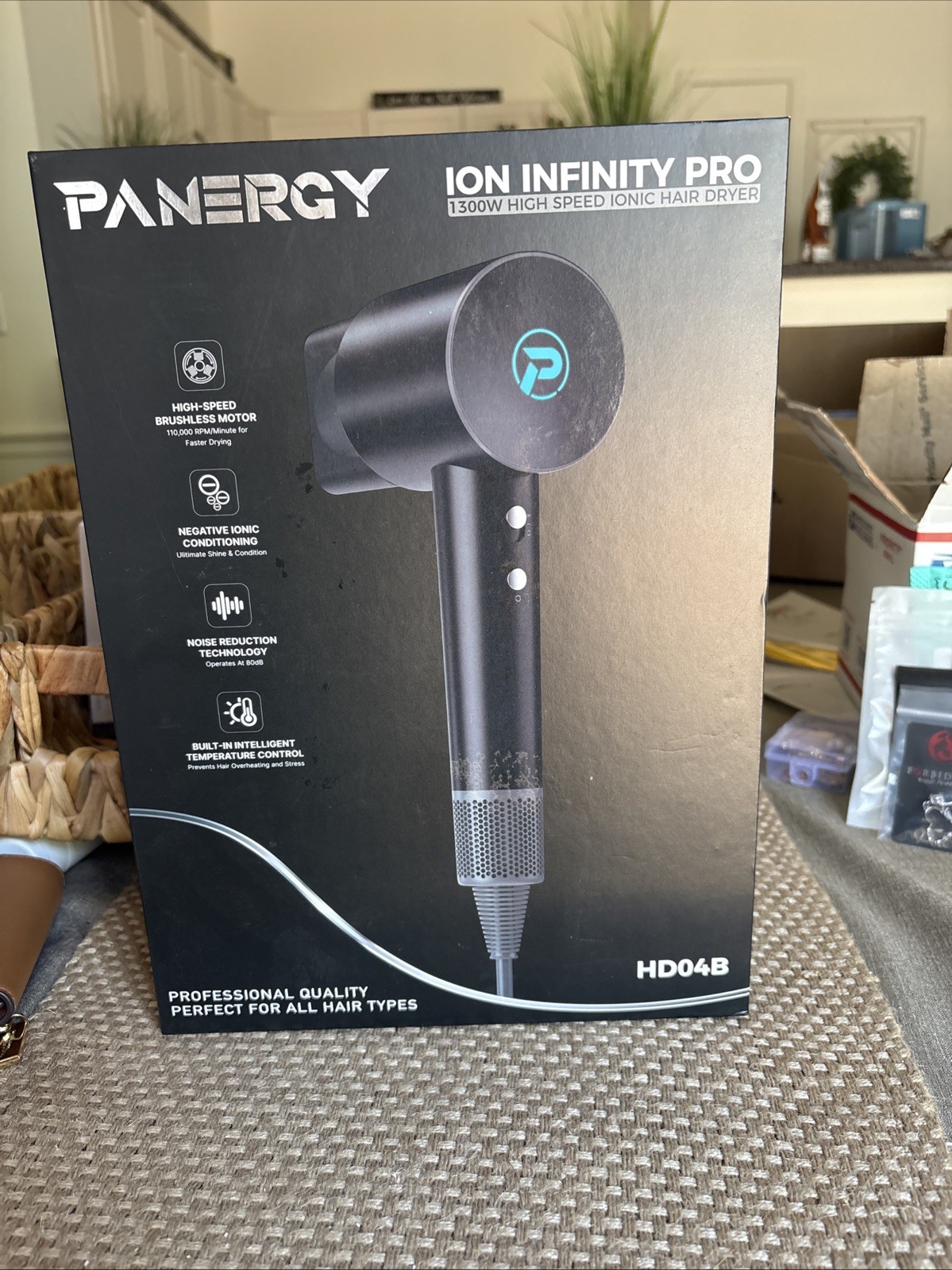 Panergy Ion Infinity Pro 1300w High Speed Ionic Hair Dryer