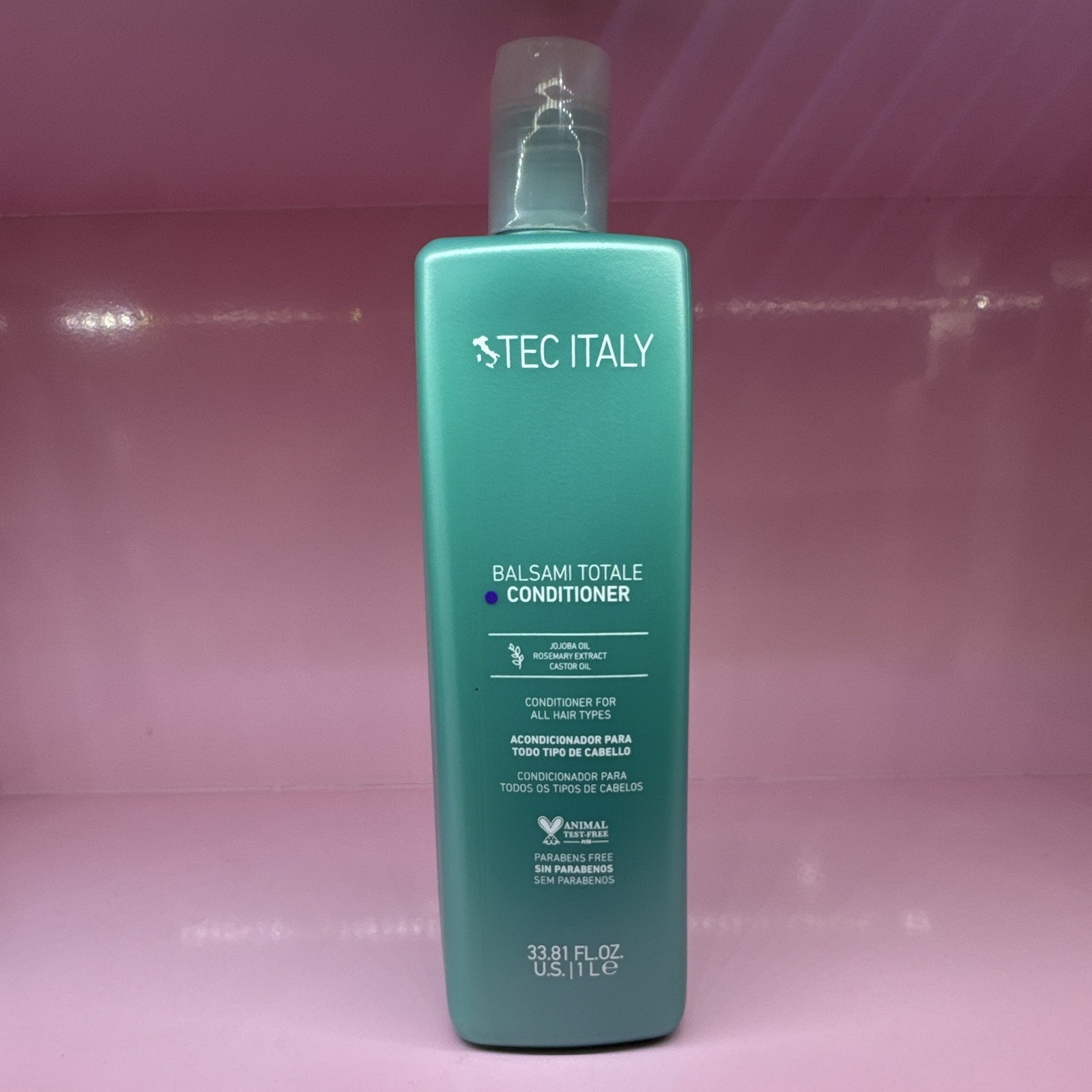 Tec Italy Moisture Balsami Totale Conditioner Paraben-Free Keratin 33.81