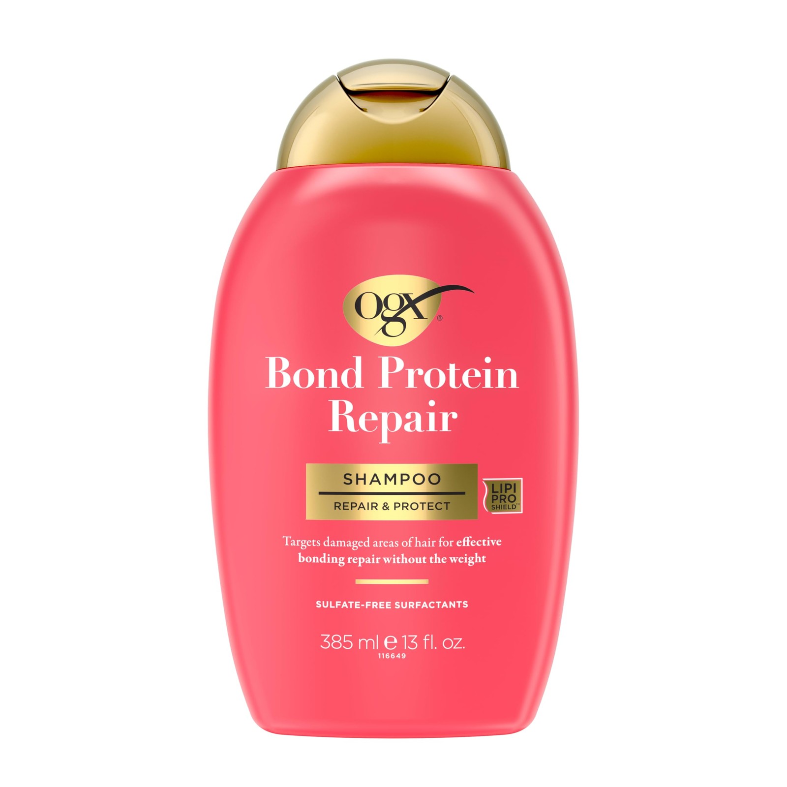 OGX Repair & Protect Bond Protein Repair Shampoo Damaged Hair 13 fl oz