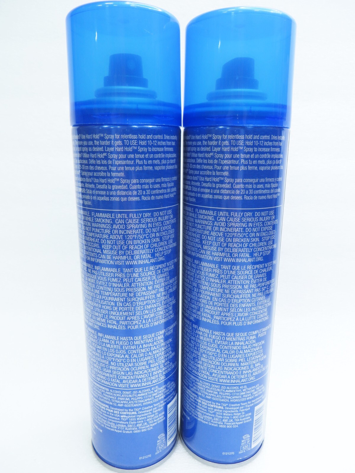 TIGI CATWALK HARD HOLD HAIRSPRAY 10.6 OZ (Lot of 2)