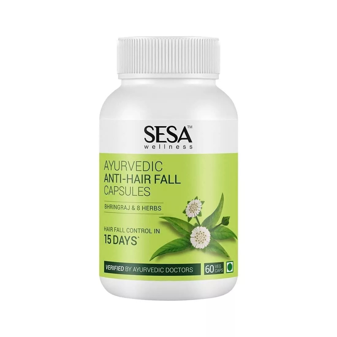 Sesa Ayurvedic Anti-Hair Fall (60 Capsules) Hair Fall Control in 15 DAYS