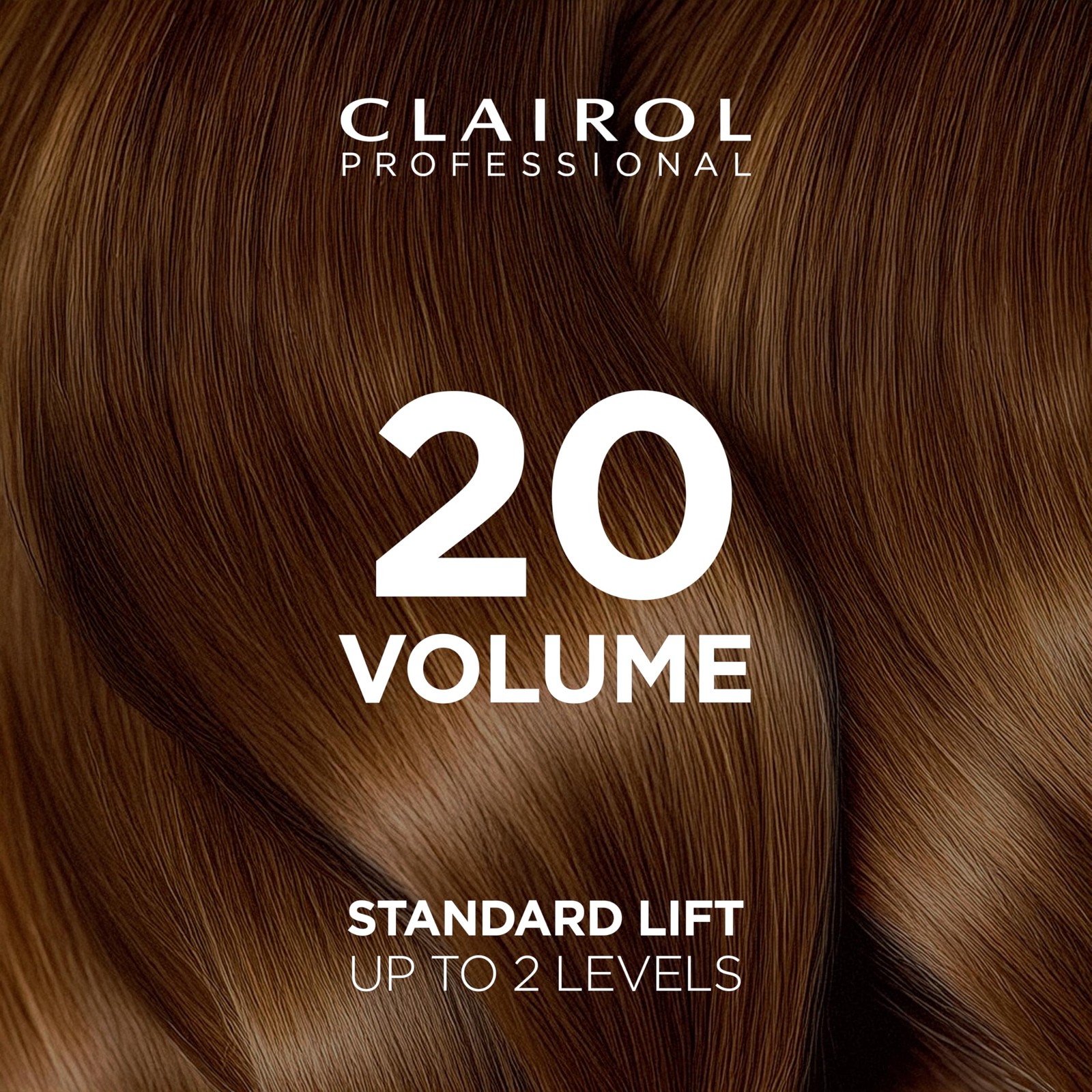 Pure White 20 Volume Hair Developers for Lightening & Gray Coverage