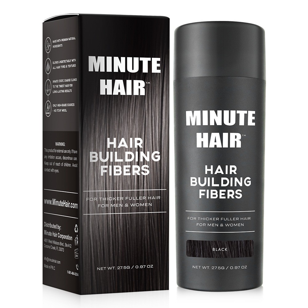 Minute Hair Fibers Shaker Bottle | Top Quality Hair Building Fibre | 27.5 Grams