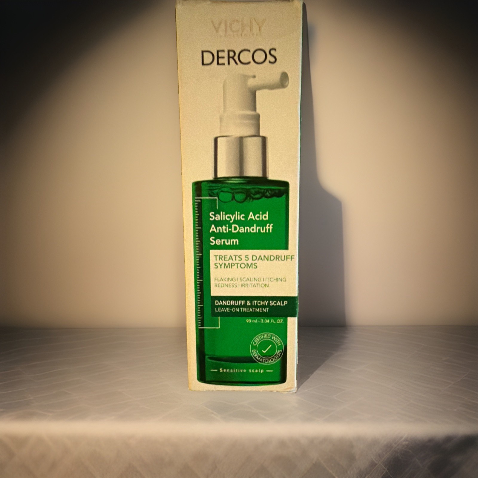 Vichy Dercos Salicylic Acid Anti-Dandruff Leave-On Serum 90 mL/3.04