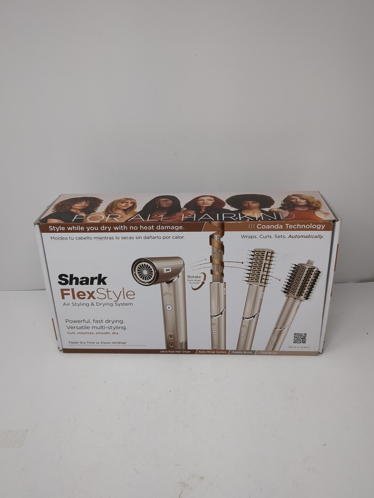 Shark Hd430 Flexstyle Air Styling & Drying System, Powerful Hair Dryer Brush