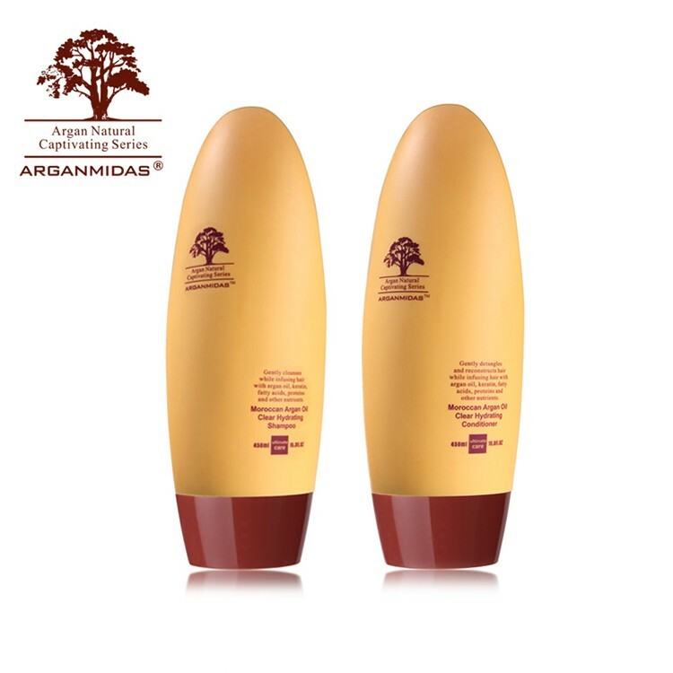 ARGANMIDAS,ALL HAIR TYPE,NATURAL, HYDRATING SHAMPOO & CONDITIONER 15fl.oz moroco