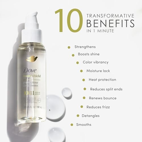 Dove Bond Strength Hair Serum for Chemically Damaged Hair 3.3 Fl Oz