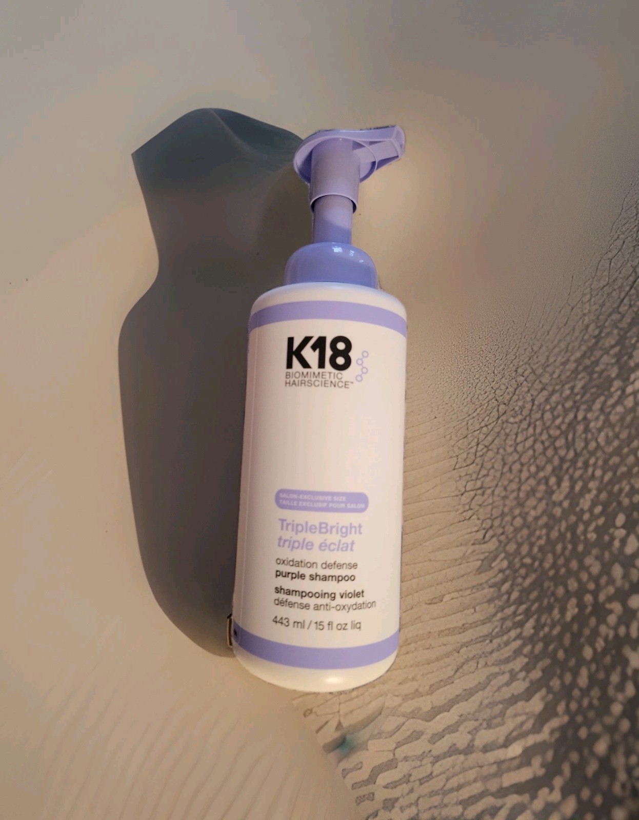 K18 TripleBright Oxidation Defense Purple Shampoo 15 oz , Benefits *NP