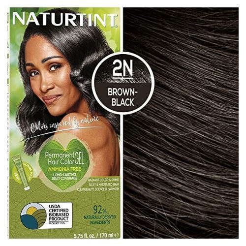 Hair Color, 2n Black Brown Kit By Naturtint