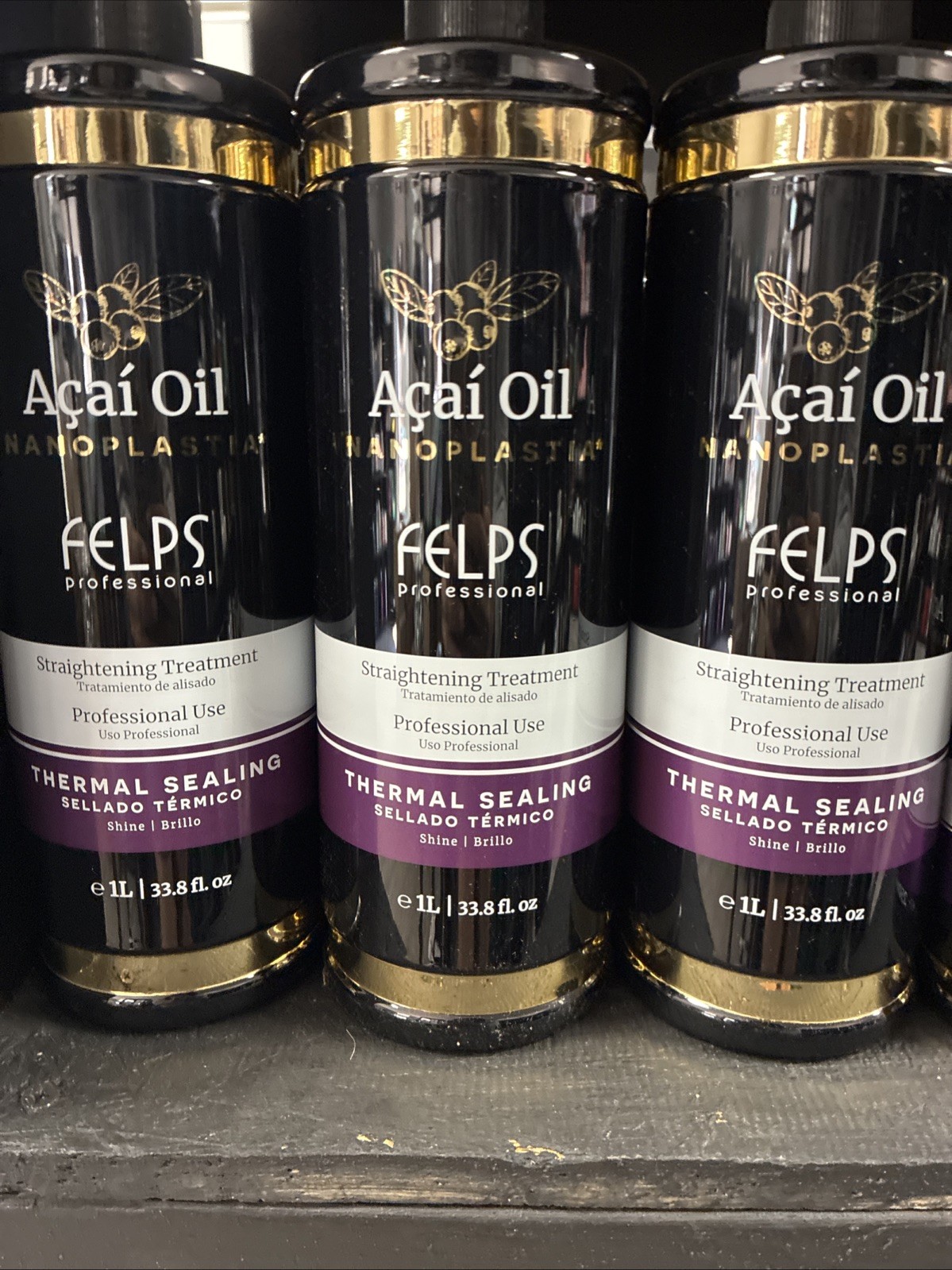 Açaí Oil Felps Professional Straightening Treatment 33.8 Fl Oz