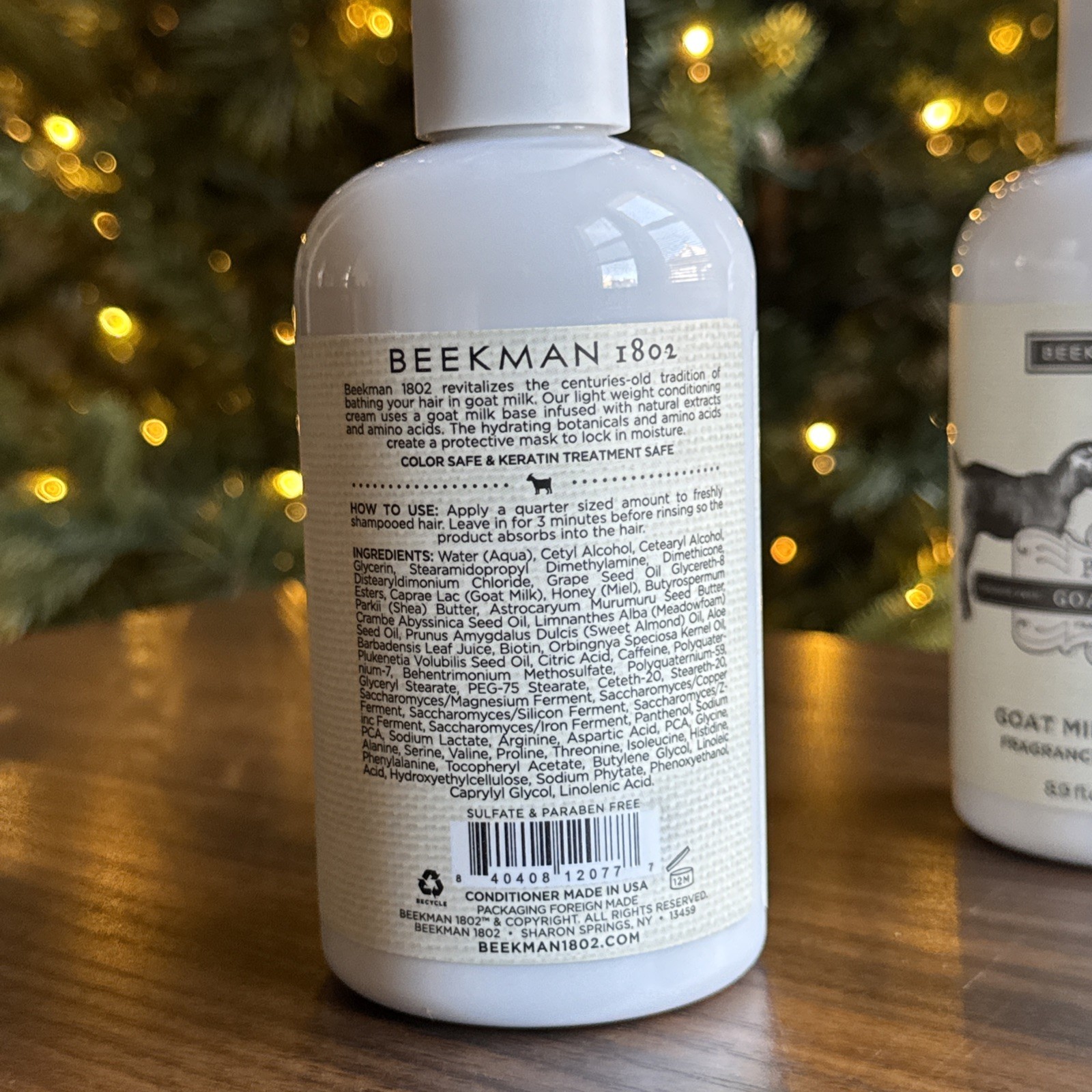 Beekman 1802 Pure Goat Milk Shampoo & Conditioner (2) Unscented 8.9 fl oz each