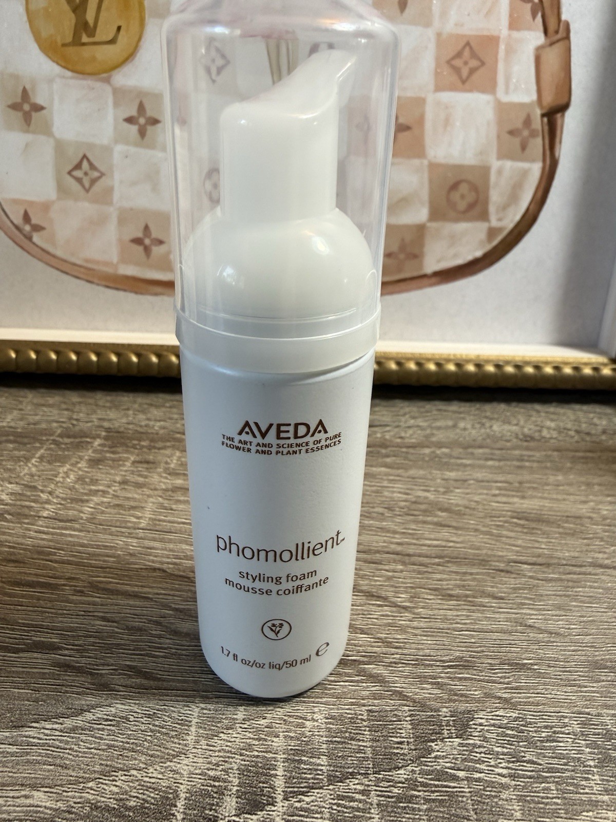 Aveda Phomollient Styling Foam Mousse, Unisex Hair, 1.7 fl oz / 50 mL