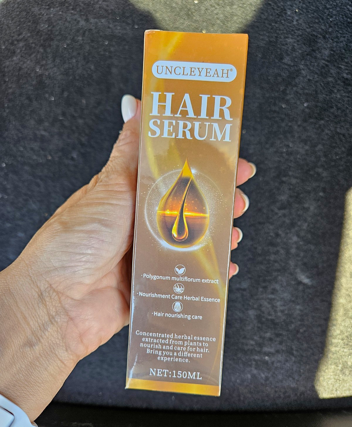UNCLEYEAH Hair Serum Nourishment Care Herbal Essence 150 mL Unisex Nourishing