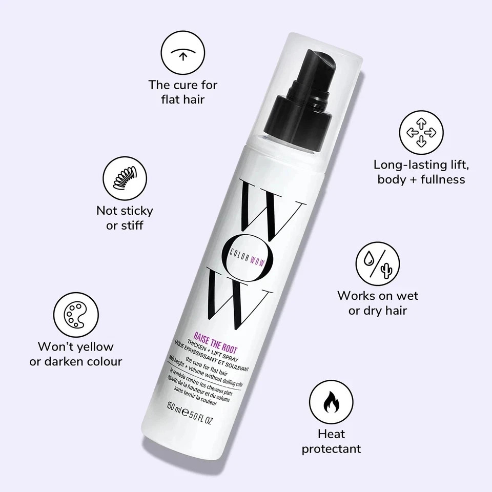 Color Wow Raise the Root Thicken & Lift Spray – 5 oz -brand new Ships Fast