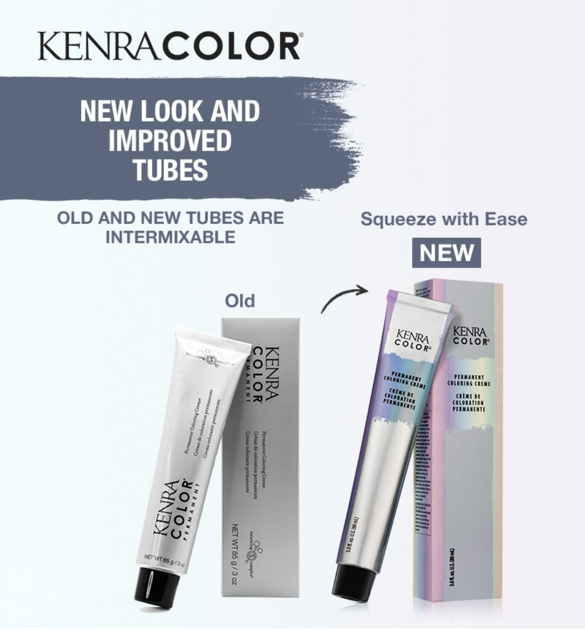 KENRA Color Permanent Coloring Creme, 3oz.