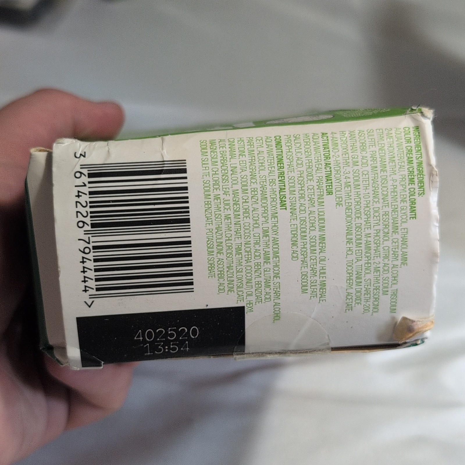 Clairol Natural Instincts Hair Dye 4 Dark Brown Zero Ammonia Vegan Cream