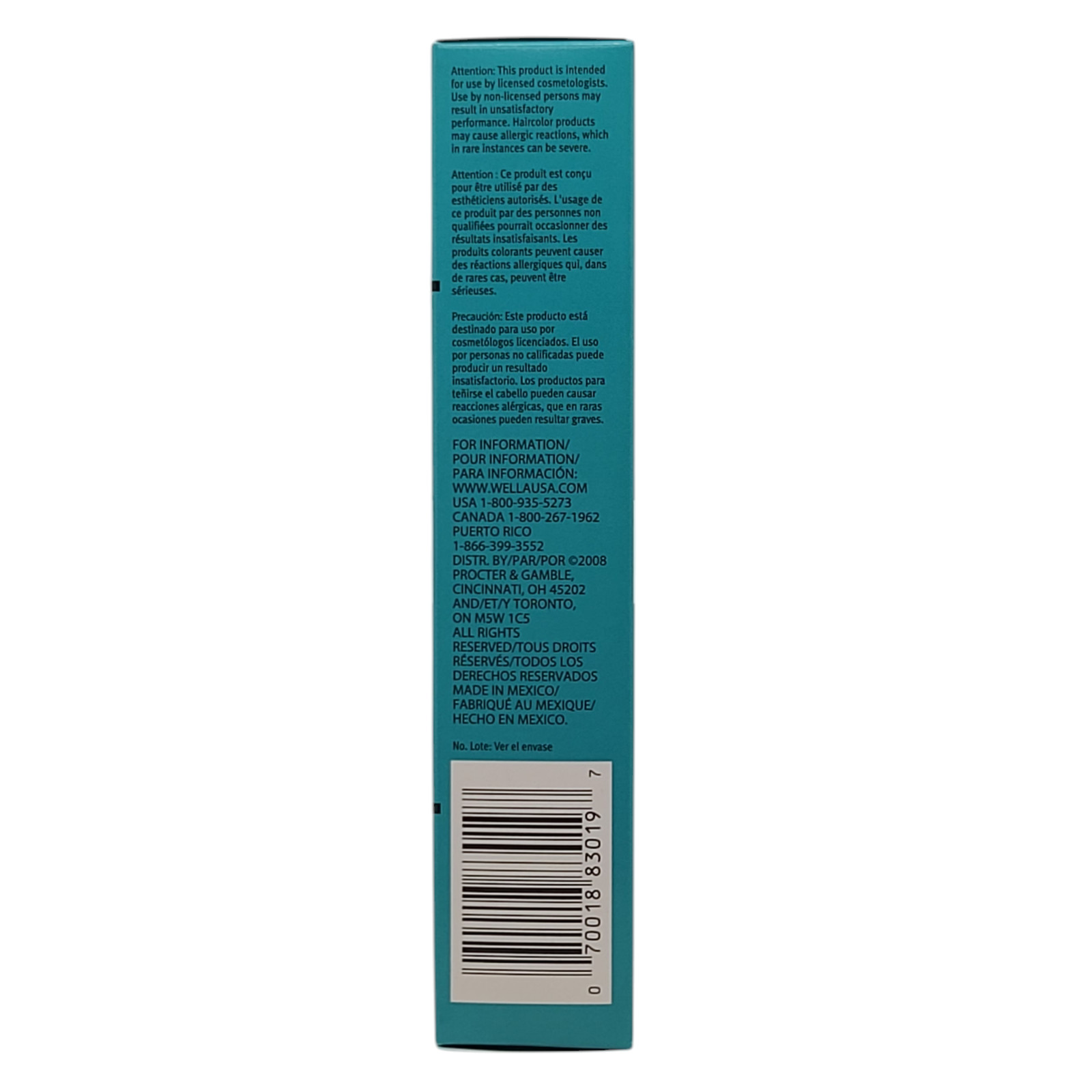 24 Pack Wella Color Charm Permanent Gel Hair Color 6RV 6/45 Fiery Red – 2 oz