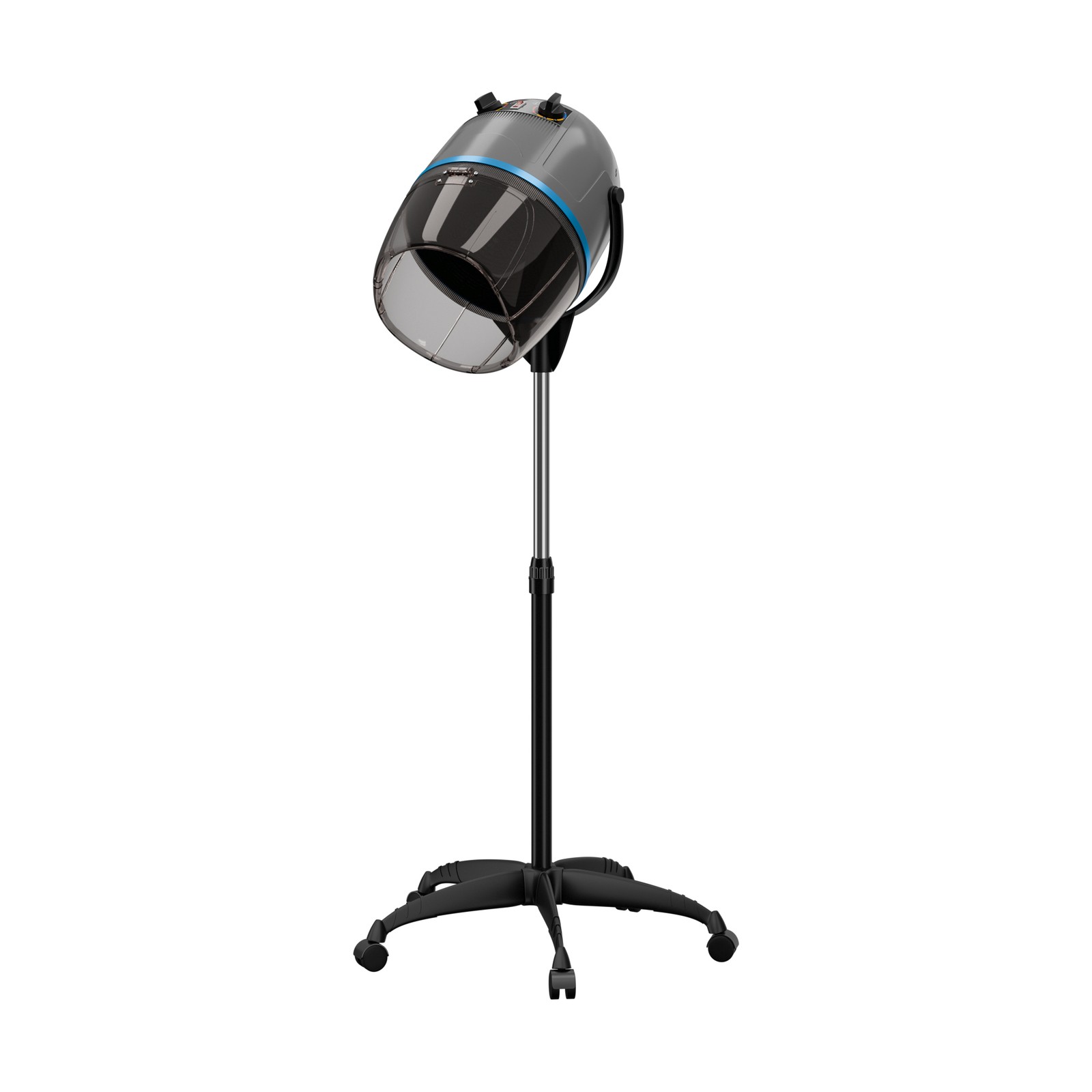 1300W Hair Bonnet Dryer Hot Perm Adjustable Height Salon Use Professional Gray