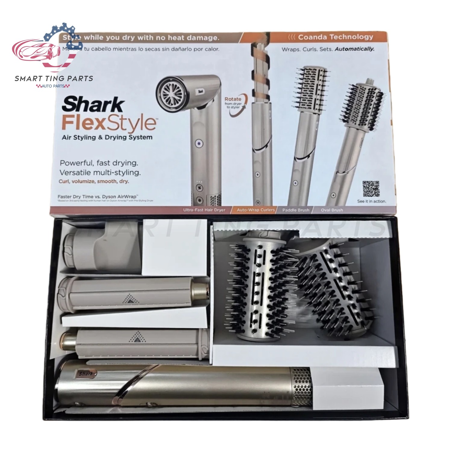 Shark HD430 FlexStyle Air Drying and Styling System US Stock