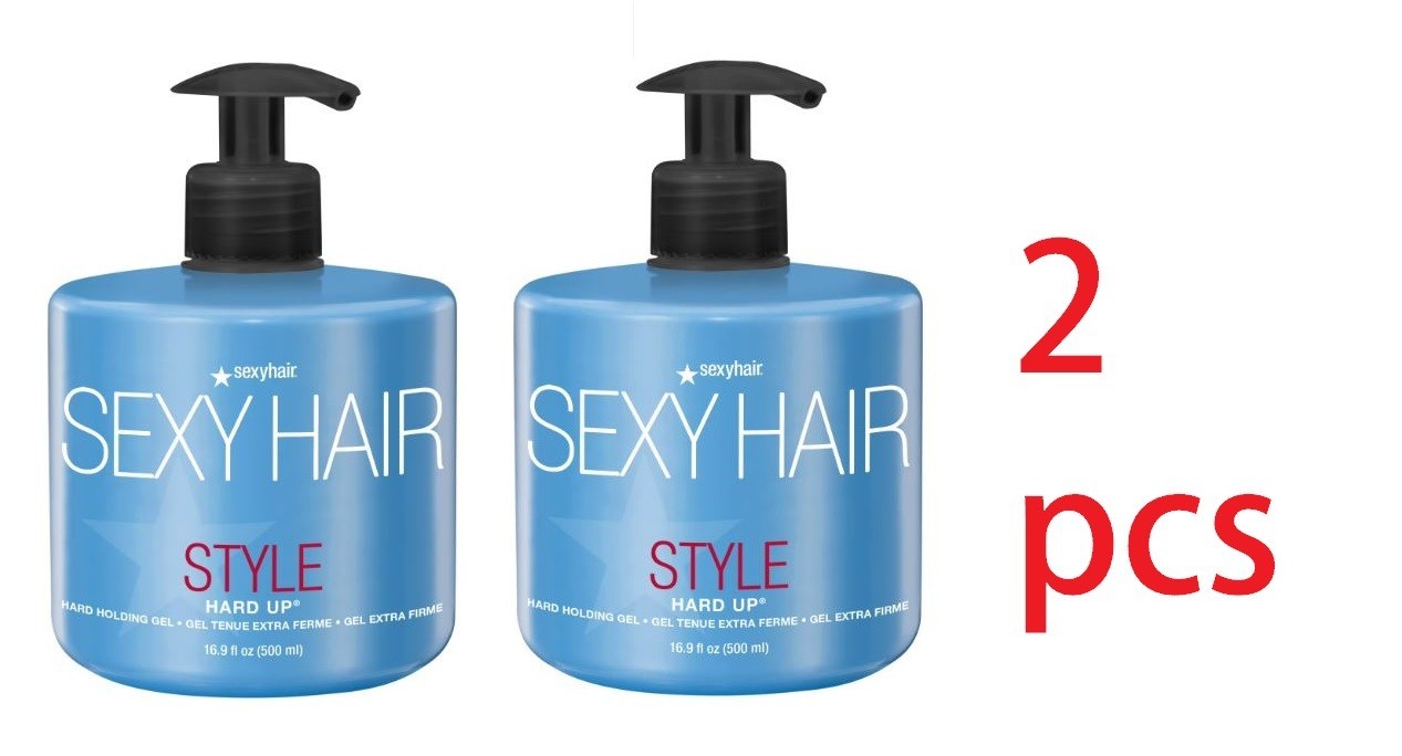 2 X Style Sexy Hair Hard Up Holding Gel, 16.9oz. NEW!