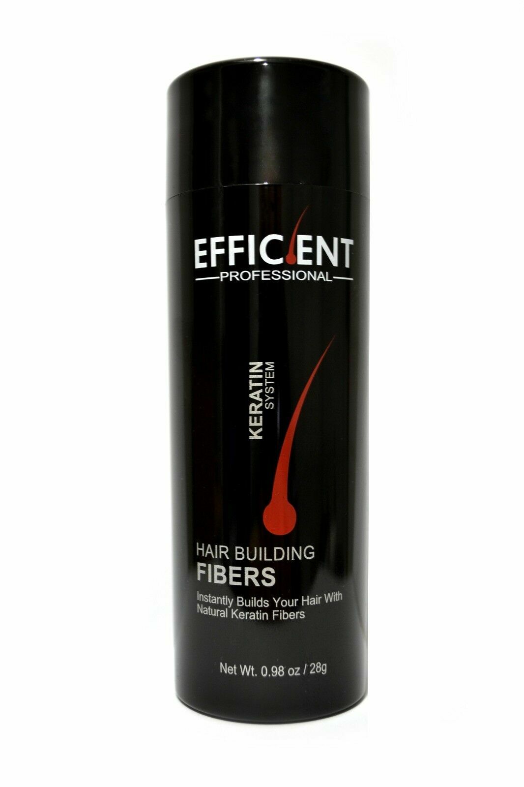 EFFICIENT Black Hair Loss Powder Concealer Thickening Fibers, Look so real 28g