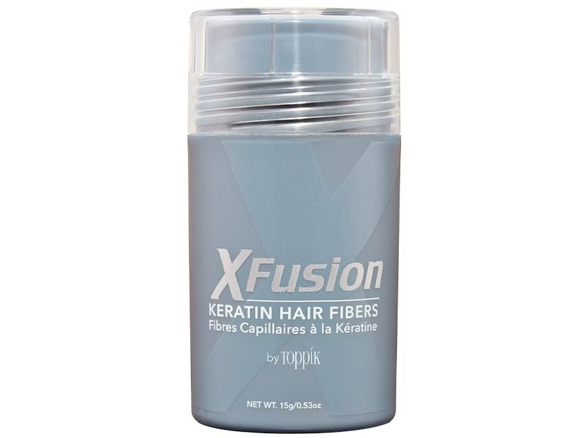 XFusion Keratin Hair Fibers- Super Million Hair – Brown Blonde Gray White Black