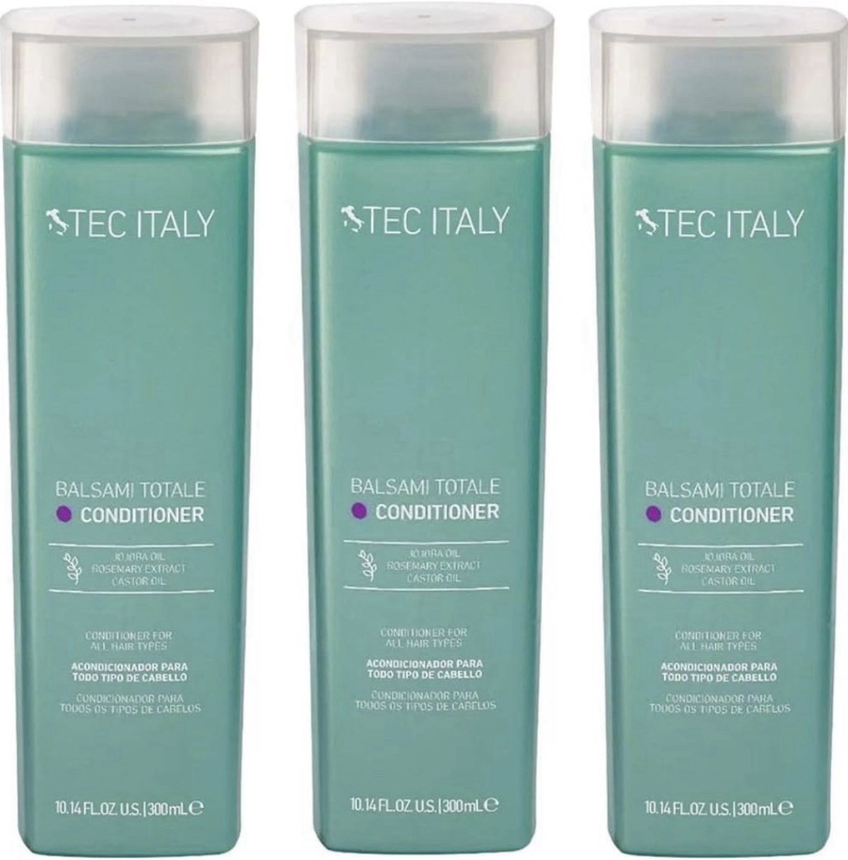 Tec Italy Balsami Totale Conditioner 10.14oz / 300ml – Pack of 3