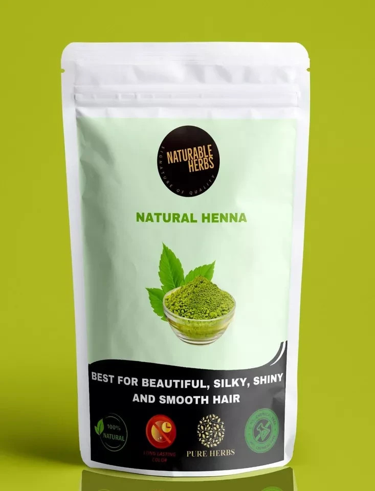 Henna Hair Color – 100% Organic and Chemical Free Henna Hair Dye Natural organic