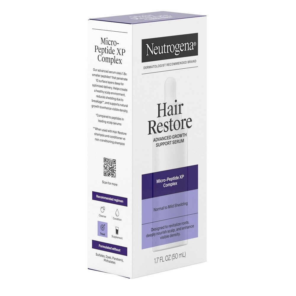 2PK Neutrogena Hair Restore Advanced Growth Scalp Serum, 1.7 OZ