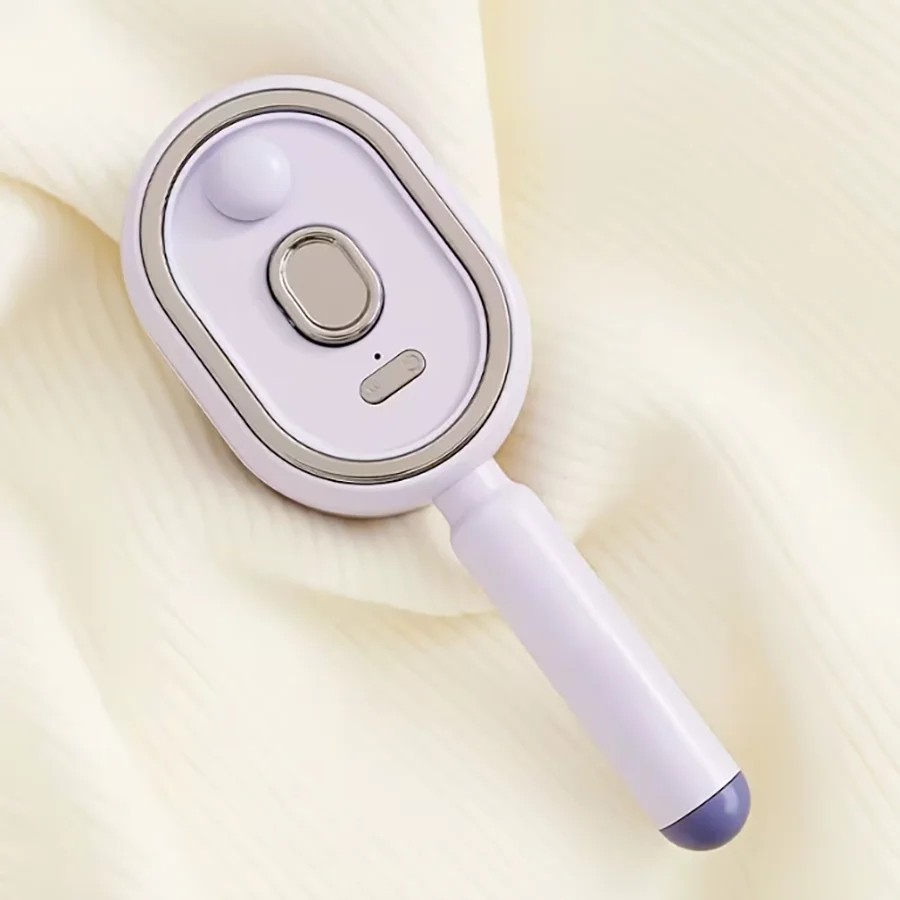 Electric Spray Air Cushion Massage Comb Rechargeable Self Cleaning Hair Brush