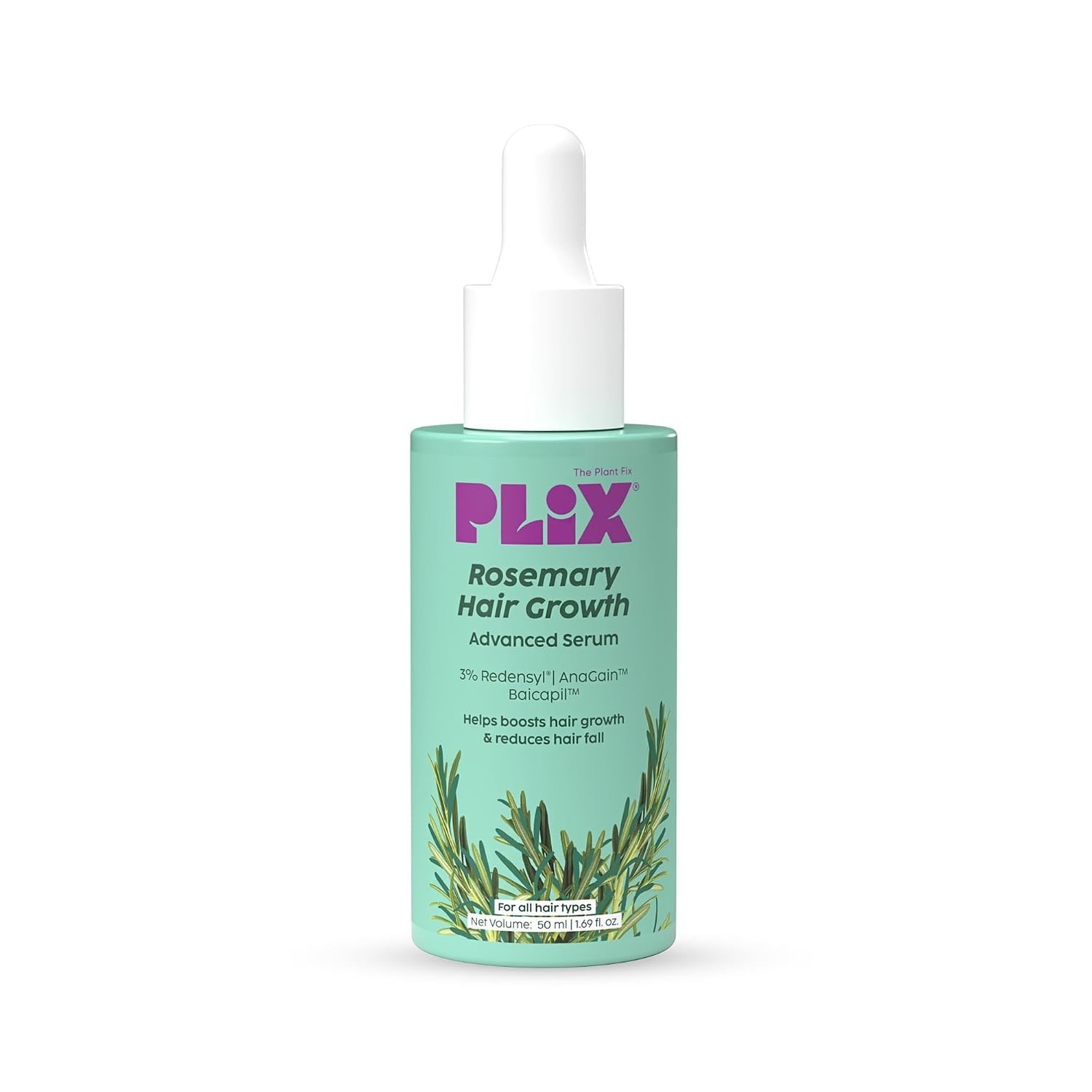 PLIX – THE PLANT FIX Rosemary Advanced Hair Growth Serum For All Hair Types 50ml