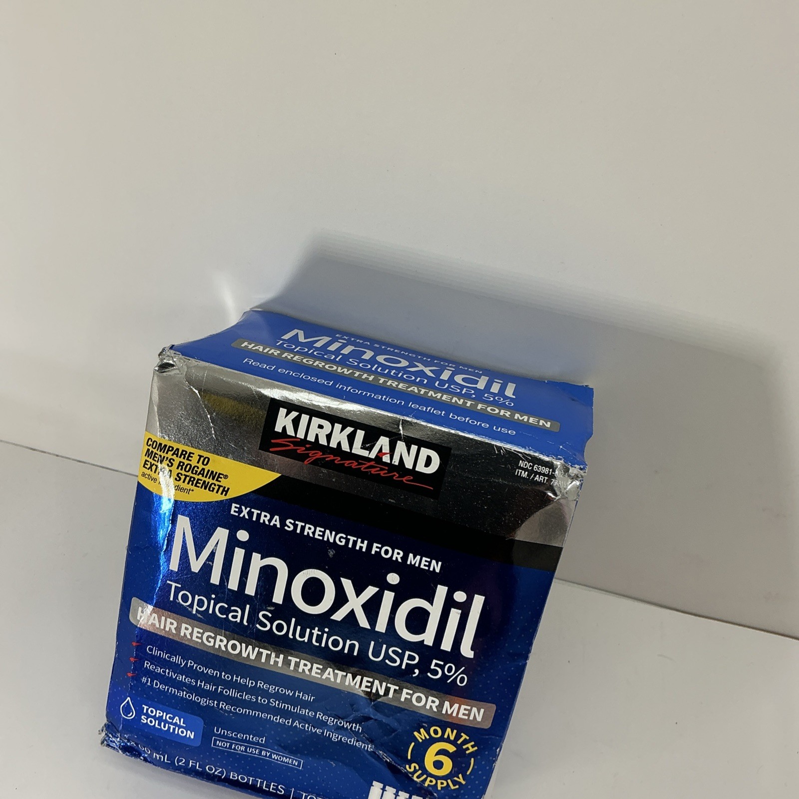 Kirkland Signature Minoxidil 5% Extra Strength Men Hair Regrowth Original