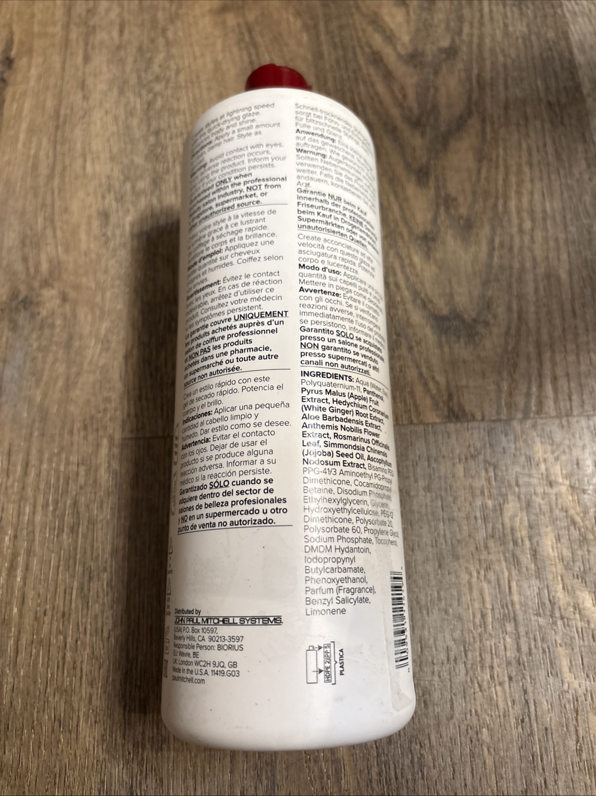 Paul Mitchell Flexible Super Sculpt Fast Drying Styling Glaze 33.8 oz