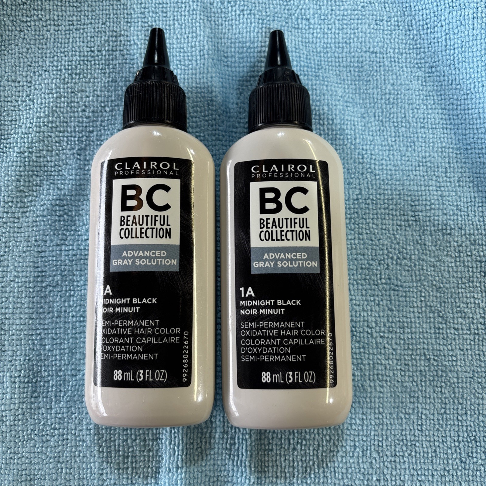 Clairol Professional Advanced Gray Solution 1A Midnight Black 2 Pk