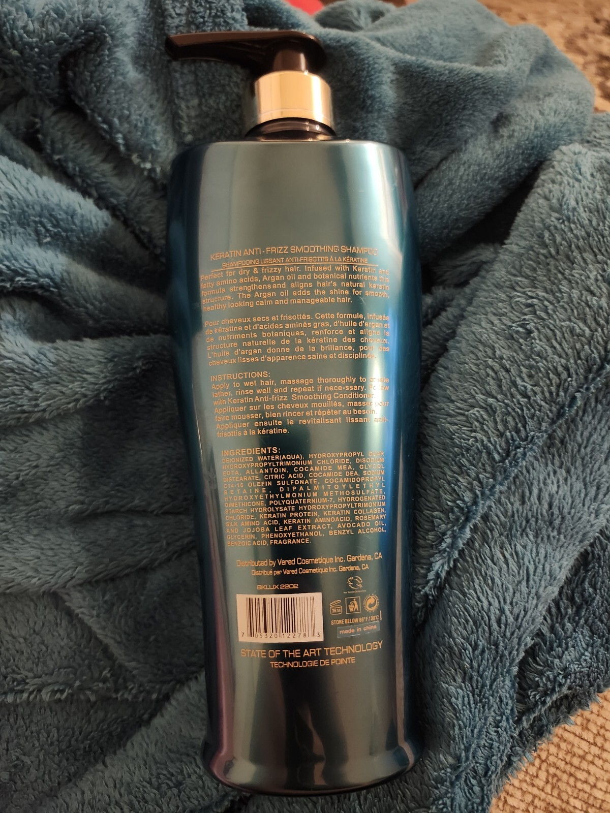 Bio Keratin Luxury Collection Anti-Frizz Smoothing Shampoo 33.8oz