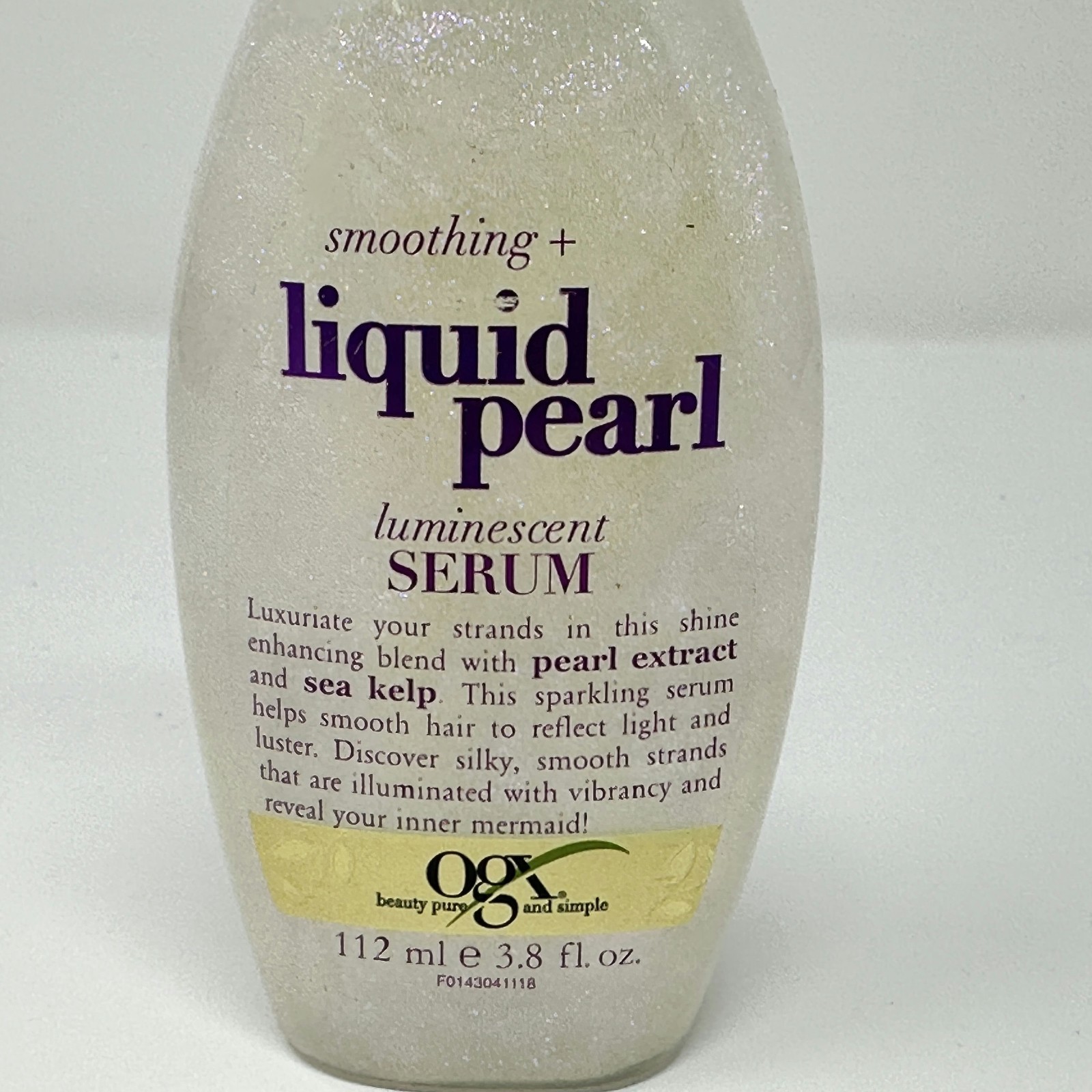 OGX Smoothing + Liquid Pearl Luminescent Serum 3.8 fl oz (Single) – DISCONTINUED