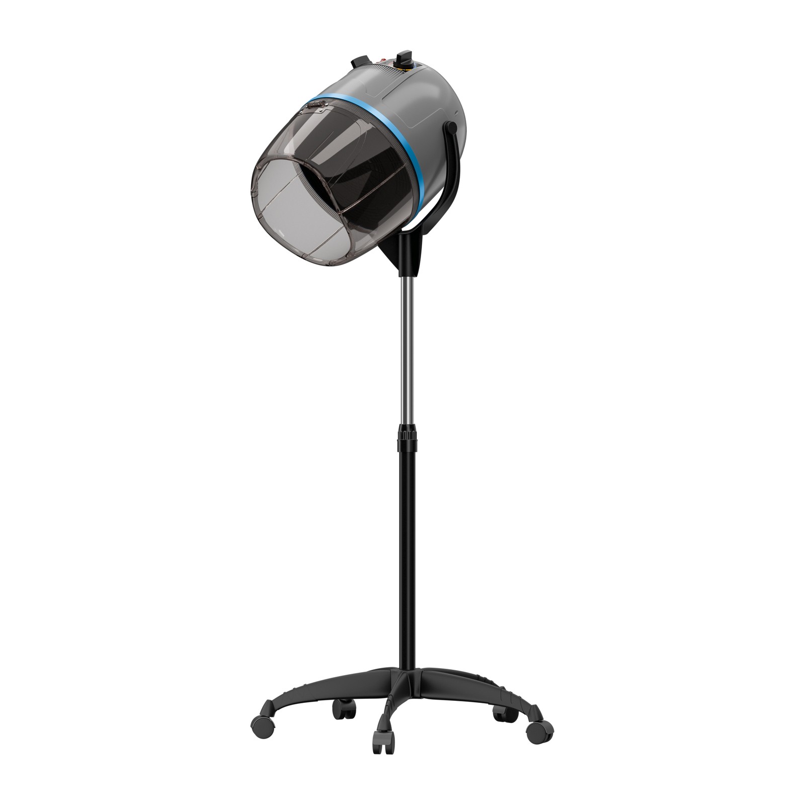 1300W Hair Bonnet Dryer Hot Perm Adjustable Height Salon Use Professional Gray