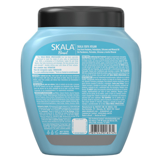 2-in-1 Hair Treatment Cream & Leave-In Conditioner for Curly Frizzy Hair 35.3 oz