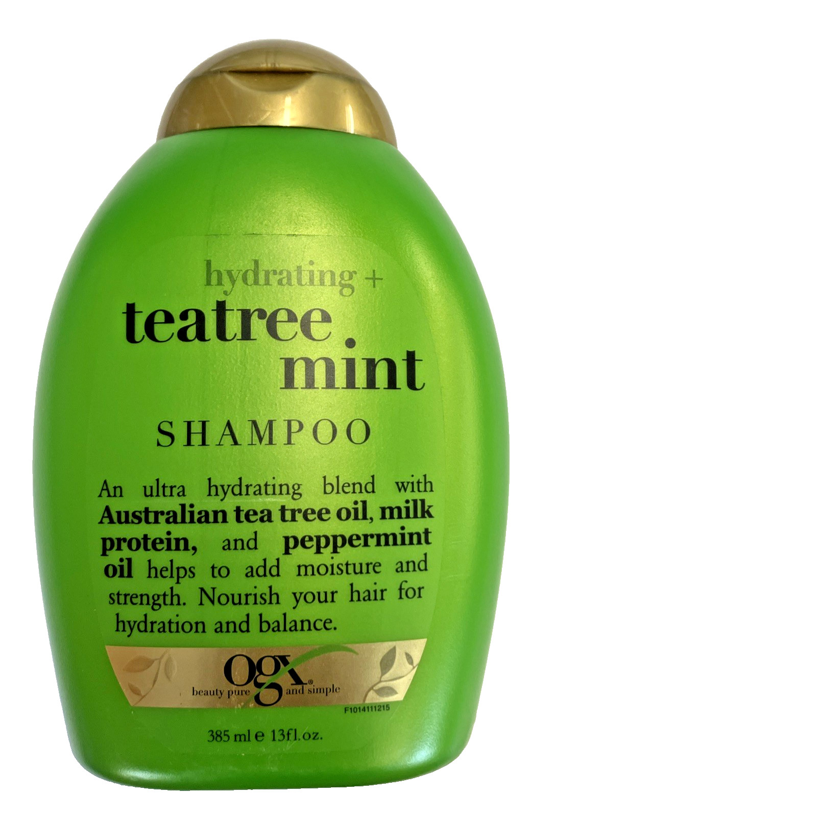 OGX Hydrating Tea Tree Mint SHAMPOO 13 fl oz Sulfate Free Nourish Hydrate NEW