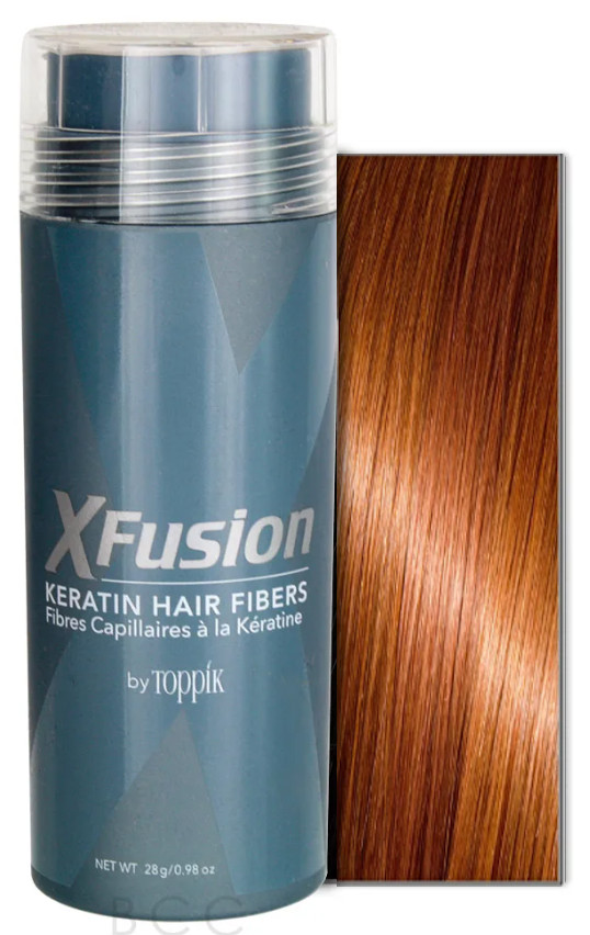 XFusion AUBURN 28g Hair Fibers – Natural Keratin – Free Ship & Money Back!
