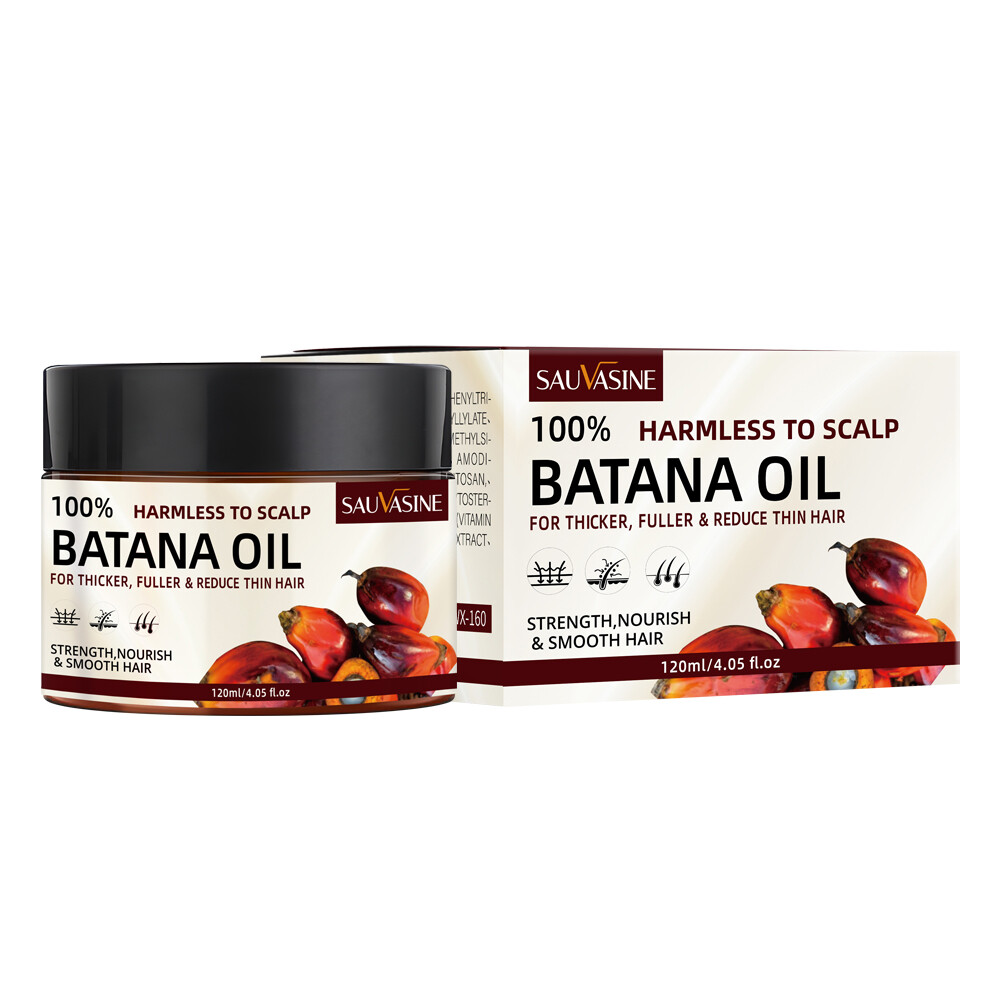 Natural 100% Batana Oil for Hair Growth Hair Loss Treatment Men Women Hair Care