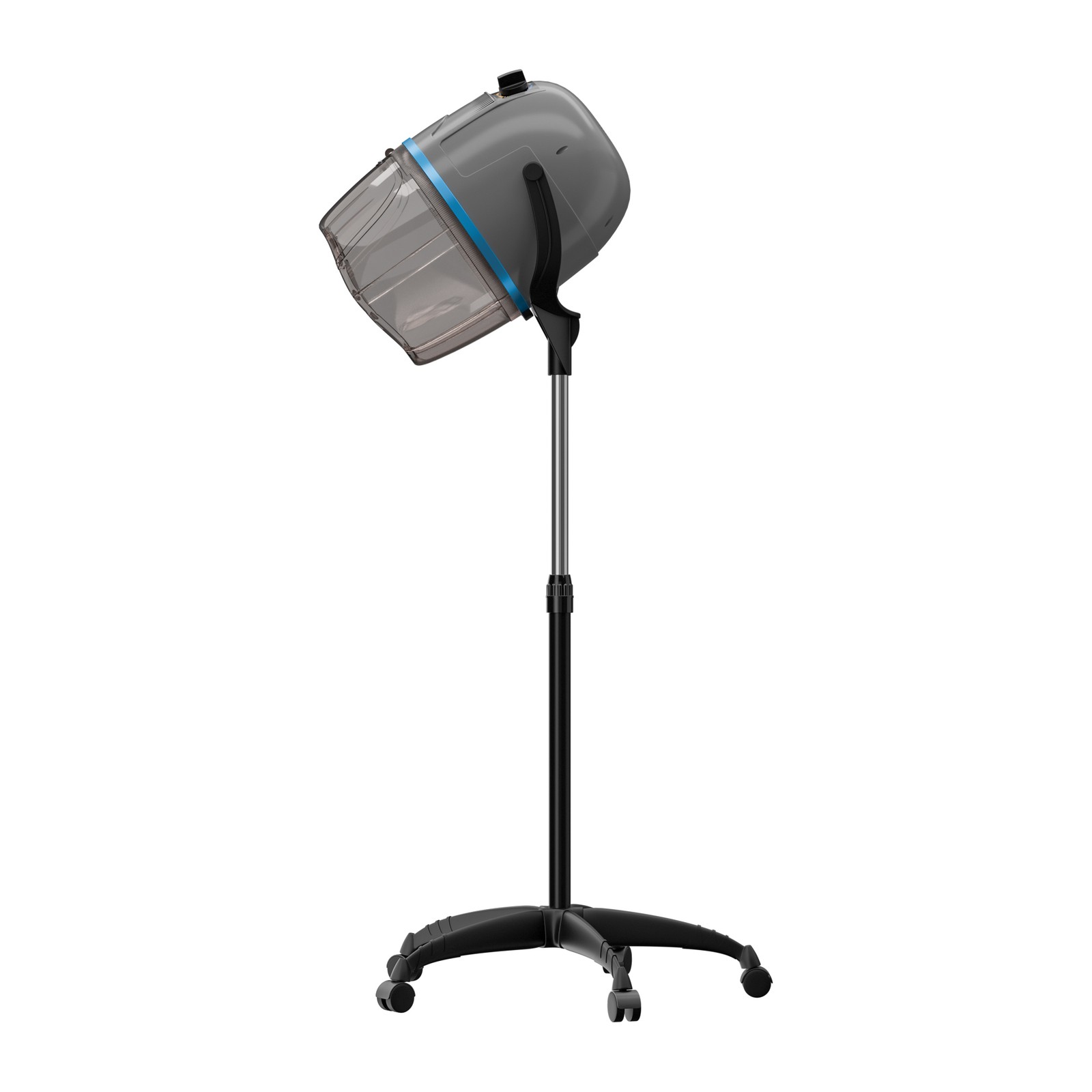 1300W Hair Bonnet Dryer Hot Perm Adjustable Height Salon Use Professional Gray