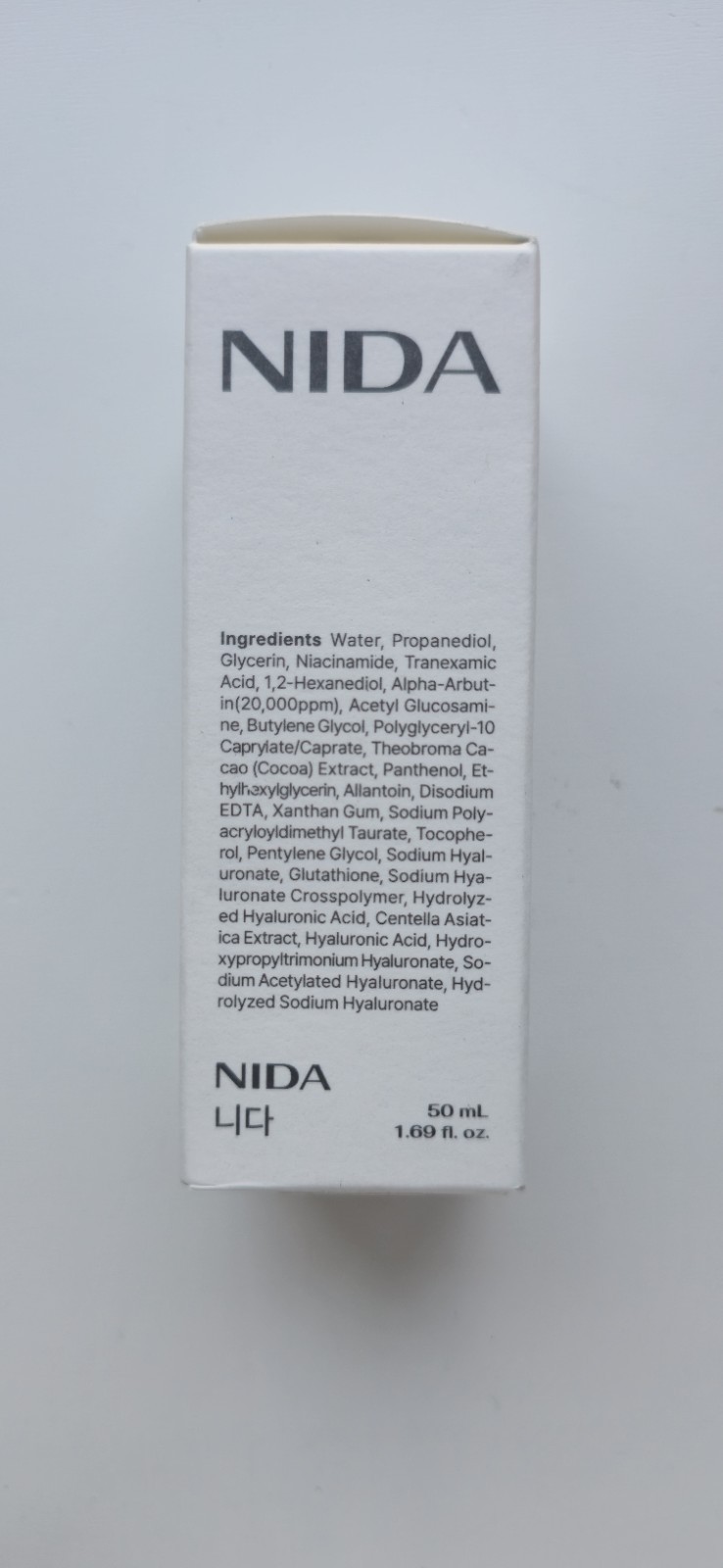 NIDA – alpha-Arbutin + Tranexamic Acid Pure Tone Serum – 50ml – Exp: 11/12/2028