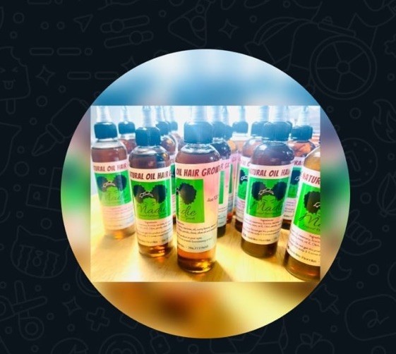Madie Natural Oil Hair Growth,Oil Rosemary Tea Tree Mint 4 oz/120 ml