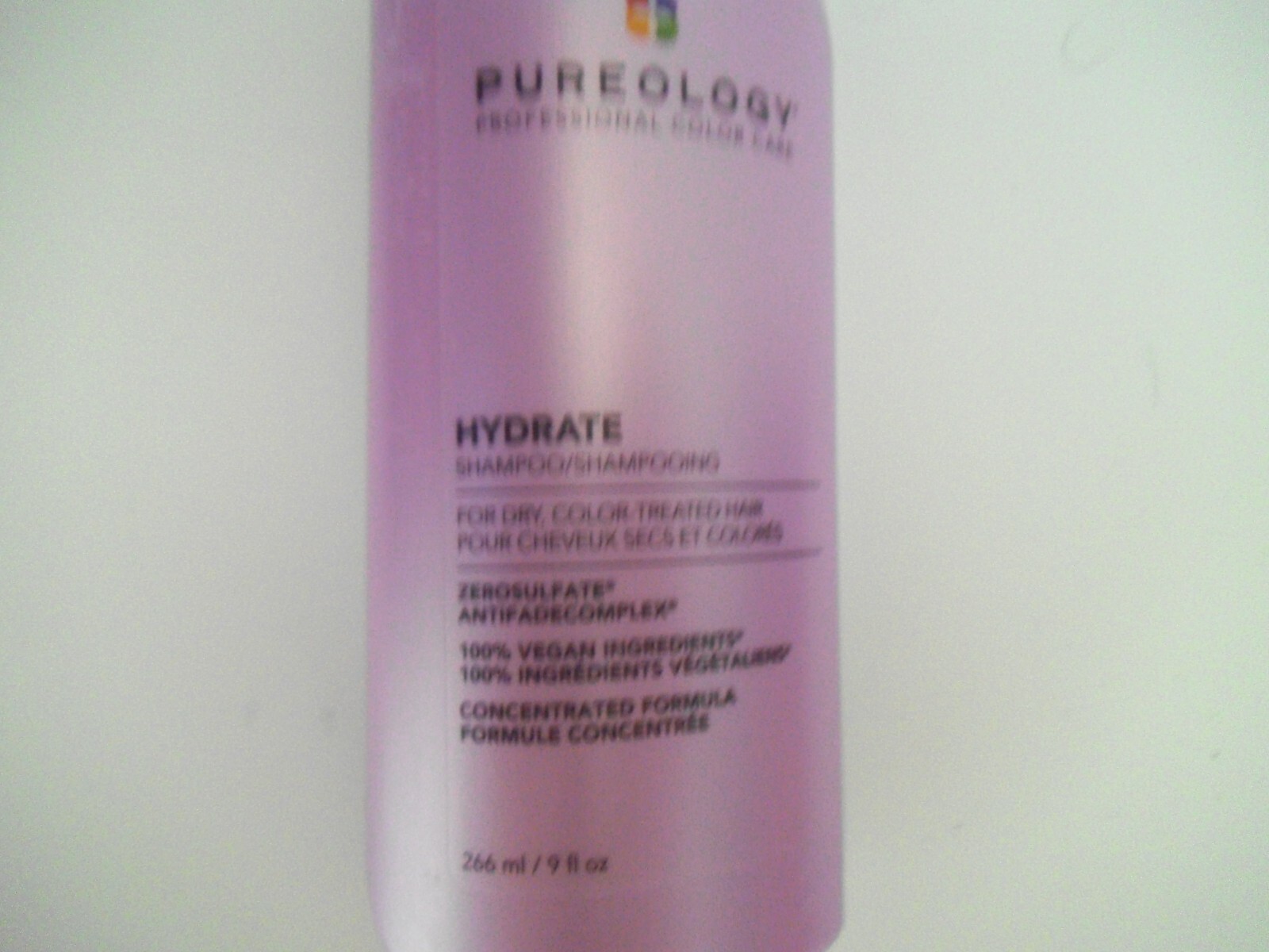 Pureology Hydrate Shampoo 9 oz / 266 ml NEW