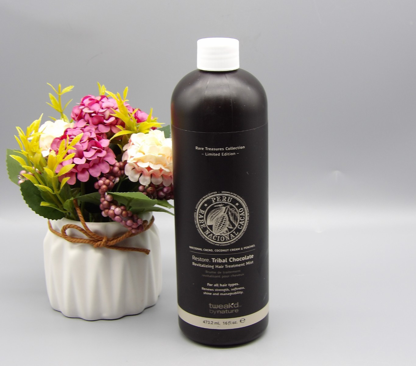 Tweak’d By Nature Tribal Chocolate Hair Treatment Mist 16 oz New Sealed