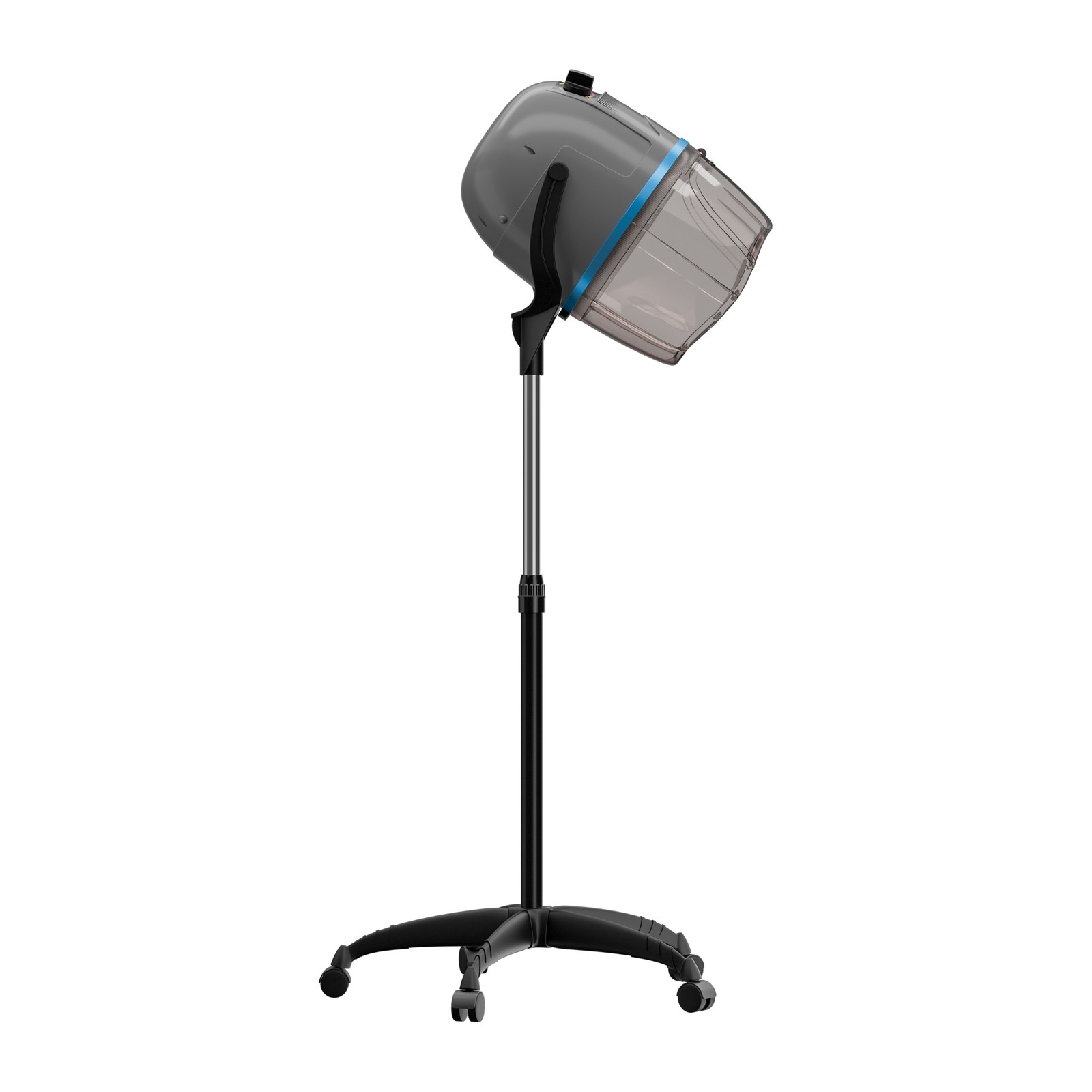 1300W Hair Bonnet Dryer Hot Perm Adjustable Height Salon Use Professional Gray